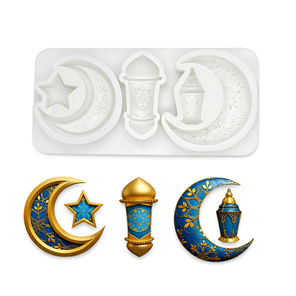 Silicone Moons & Lanterns Mould
