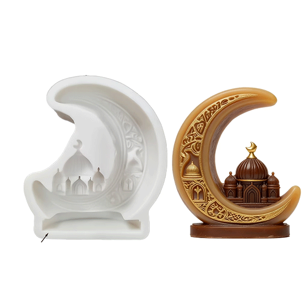 Silicone Large Mosque on Moon Mould