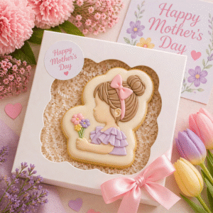 Alternative view of Little Girl With Small Bouquet Deboss Cookie Cutter