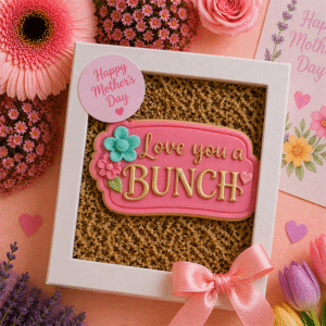 Alternative view of Love You a Bunch Deboss Cookie Cutter