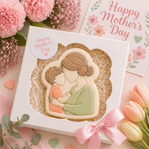 Alternative view of Mother & Son Cuddle Deboss Cookie Cutter