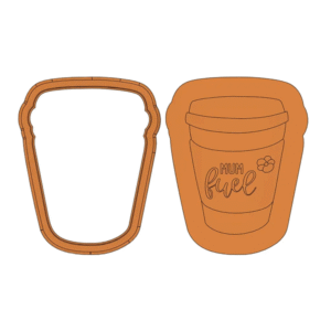 Mum Fuel Deboss Cookie Cutter