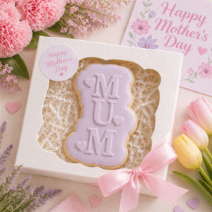 Alternative view of Mum Stacked Hearts Deboss Cookie Cutter