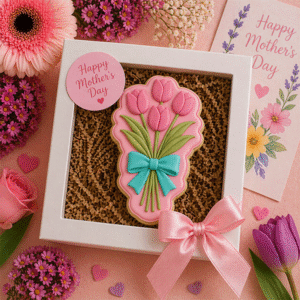 Alternative view of Tulip Bouquet Deboss Cookie Cutter