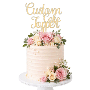 Custom Acrylic Cake Topper