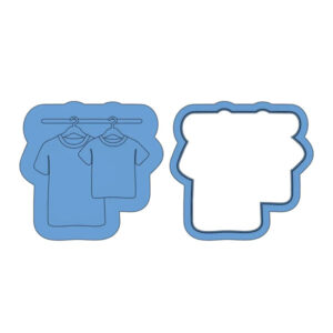Father & Son T-Shirts Deboss Cookie Cutter