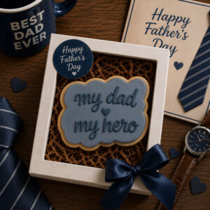 Alternative view of My Dad My Hero Deboss Cookie Cutter