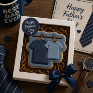 Alternative view of Father & Son T-Shirts Deboss Cookie Cutter
