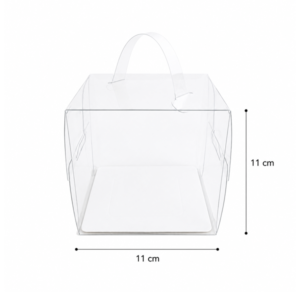 Alternative view of Cake Carrier Box 11cm Pack of 10
