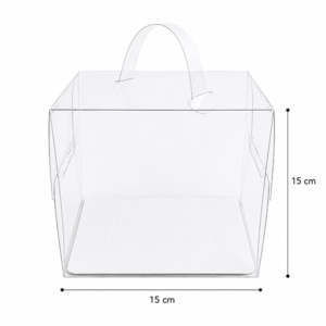 Alternative view of Cake Carrier Box 15cm Pack of 10