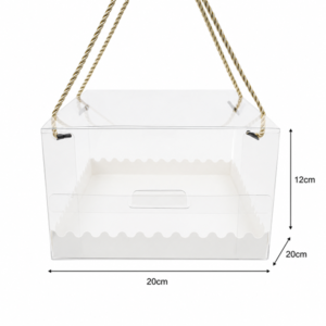 Alternative view of Cake Carrier Box With Rope 20cm Pack of 5