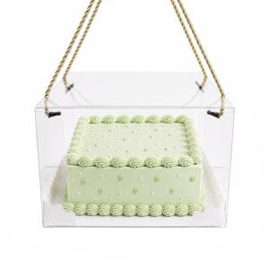 Cake Carrier Box With Rope 20cm Pack of 5