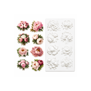 Silicone Mini Floral Bouquets Mould
