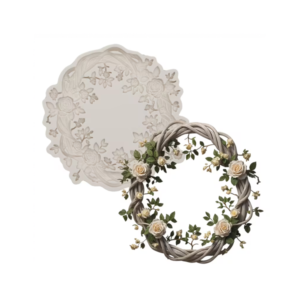 Silicone Rustic Garden Wreath Mould