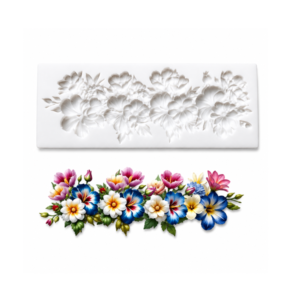 Silicone Wildflower Garland Mould