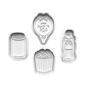 Ready To Pop Baby Shower Cookie Cutter Set