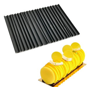 Silicone Fluted Pattern Texture Mat