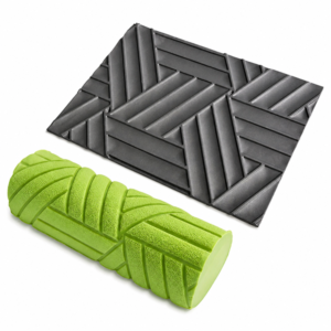 Silicone Geometric Pattern Texture Mat