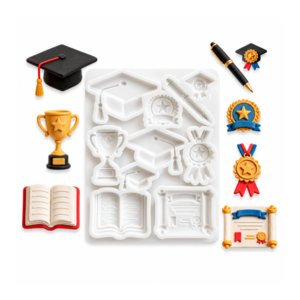 Silicone Graduation Celebration Mould