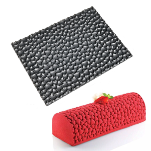 Silicone Mini Hearts Texture Mat