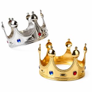Plastic Royal Crown Cake Topper