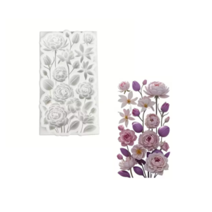 Silicone Small Flower Wall Mould