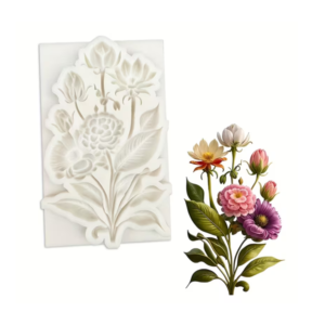Silicone Wildflower & Dahlia Bouquet Mould