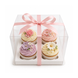 Display 4 Cupcake Box Pack of 10