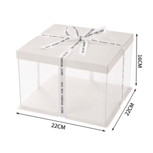 Alternative view of Elegant Display Cake Box 22cm