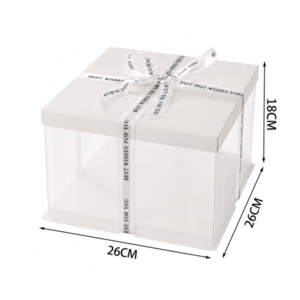 Alternative view of Elegant Display Cake Box 26cm