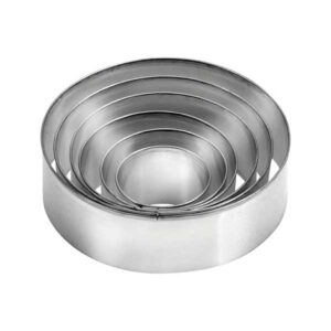 Stainless Steel Mousse Ring Set