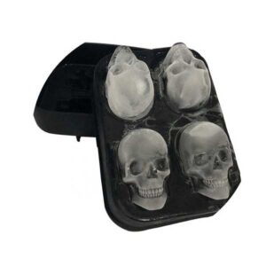 Alternative view of Silicone 3D Skull Mould