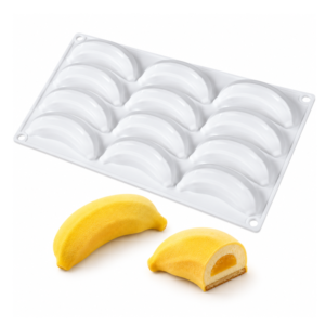 Silicone Mini Bananas Dessert Mould