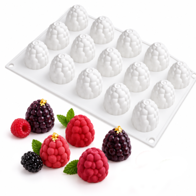 Silicone Blackberry Dessert Mould