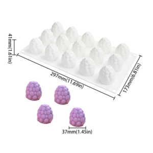 Alternative view of Silicone Blackberry Dessert Mould