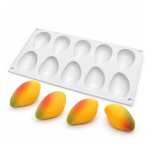 Silicone Medium Mango Dessert Mould