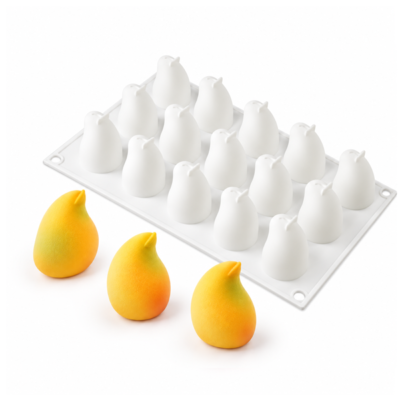 Silicone Mini Mango Dessert Mould