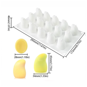 Alternative view of Silicone Mini Mango Dessert Mould