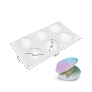 Alternative view of Silicone Medium Shell Dessert Mould