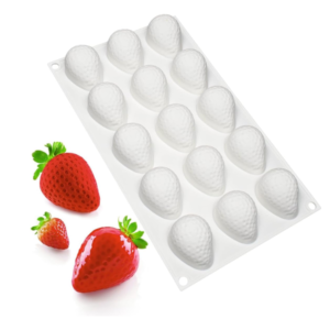 Silicone Strawberry Dessert Mould