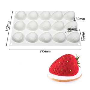Alternative view of Silicone Strawberry Dessert Mould