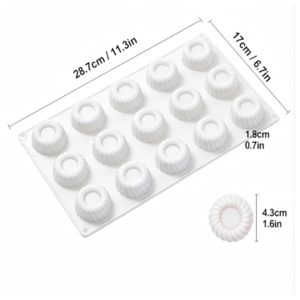 Alternative view of Silicone Mini Tort Mould