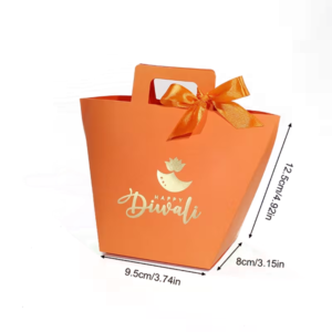 Alternative view of Happy Diwali Handle Box Pack of 12