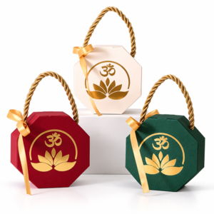 Rope Diwali Favour Box Pack of 10