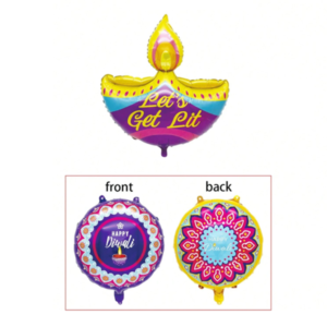 Happy Diwali Balloon Set