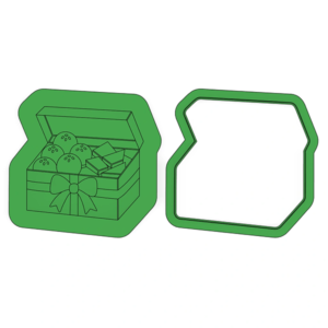 Diwali Sweets Box Deboss Cookie Cutter