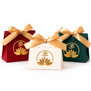 Lotus Favour Box Pack of 10