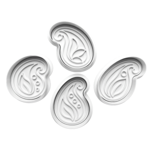 Simple Paisley Cookie Cutter Set