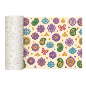 Alternative view of Texture Roller Paisley & Floral